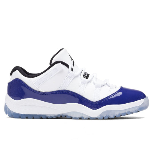 Air Jordan 11 Retro Low (PS) - White/Black/Concord