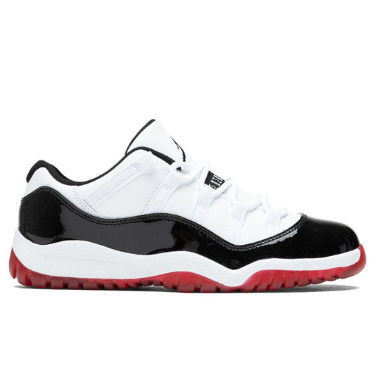 Air Jordan 11 Retro Low (PS) - White/University Red/Black/True Red