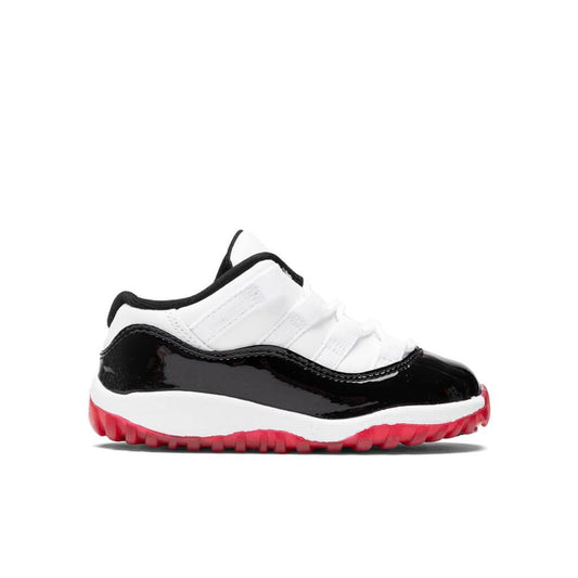 Air Jordan 11 Retro Low (TD) - White/University Red/Black/True Red