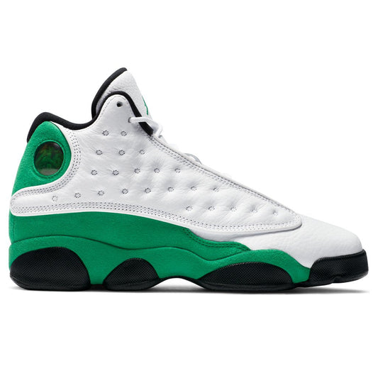 Air Jordan 13 Retro (GS) "Lucky Green" - White/Black