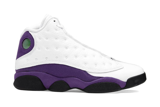 Air Jordan 13 Retro "Lakers" - White/Black/Court Purple/University Gold