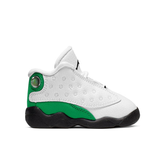 Air Jordan 13 Retro (TD) "Lucky Green" - White/Black