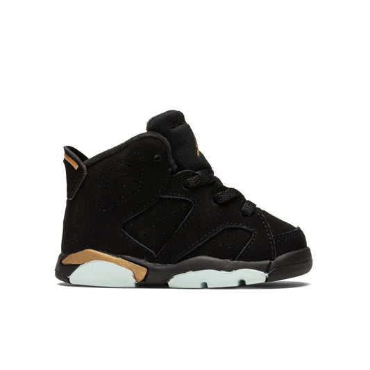 Air Jordan 6 Retro SE (TD) - Black/Metallic Gold/Black