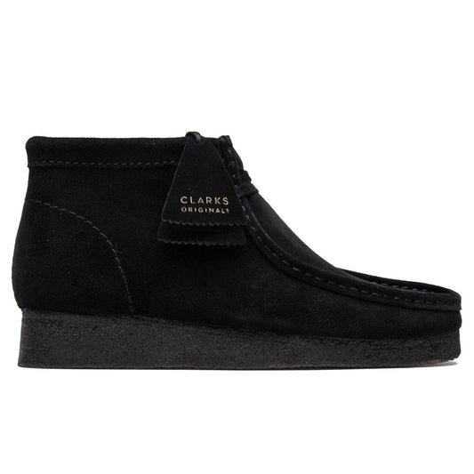 Wallabee Boot - Black Suede