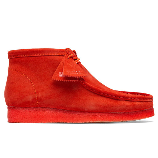 Wallabee Boot - Red Suede