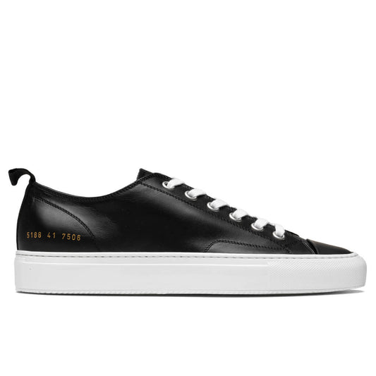 Tournament Low Leather - Black/White