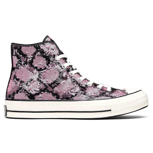 All Star 70 Hi 'Sequins'- Light Orchid/Egret/Black/Lilac