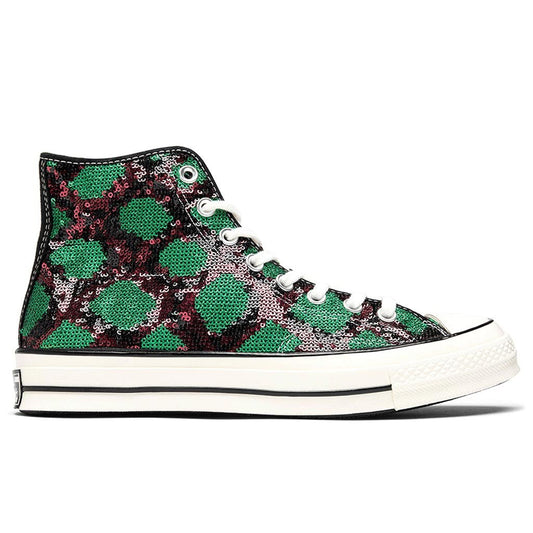 All Star 70 Hi 'Sequins' - Red/Green/Egret/Red/Yellow