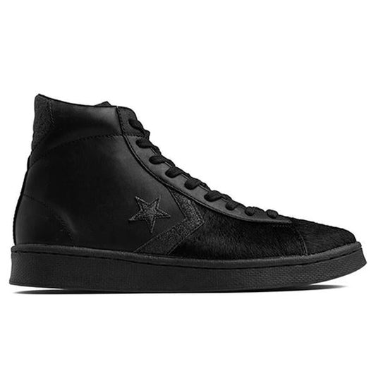 All Star Pro Leather Mid - Black/Black/Black