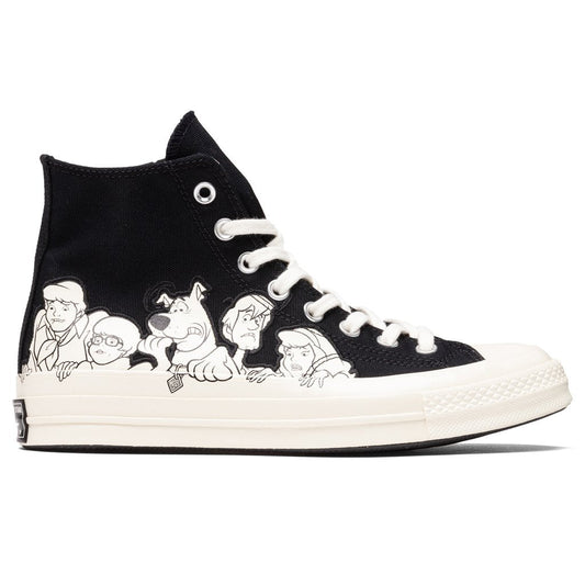 Chuck 70 Hi "Scooby Doo" - Black/Egret