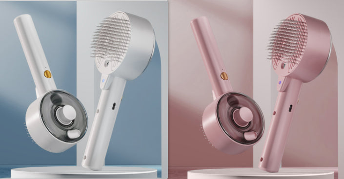 Steam Pet Hair Remover Brush with UV – Self-Cleaning Dog & Cat