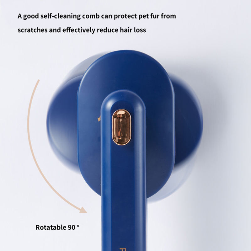 Self-Cleaning Pet Grooming Comb for Dogs – Removes Loose Hair