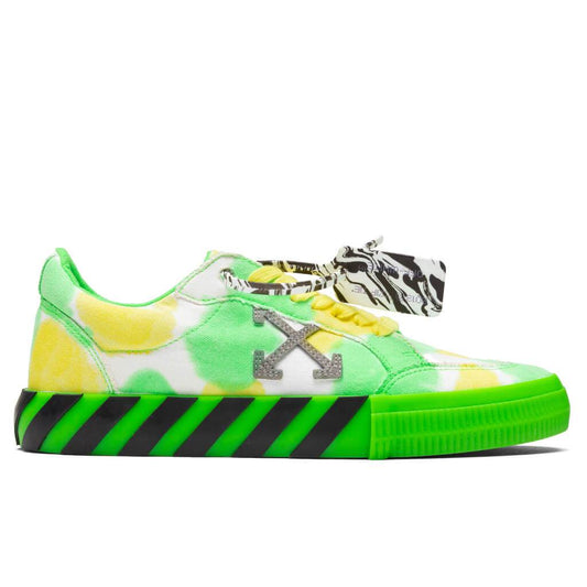 Tie Dye Low Vulcanized - Green/Yellow