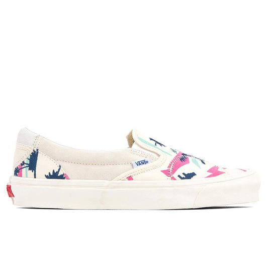 Classic Slip-Bricolage LX - Classic White/Multi/Marshmallow